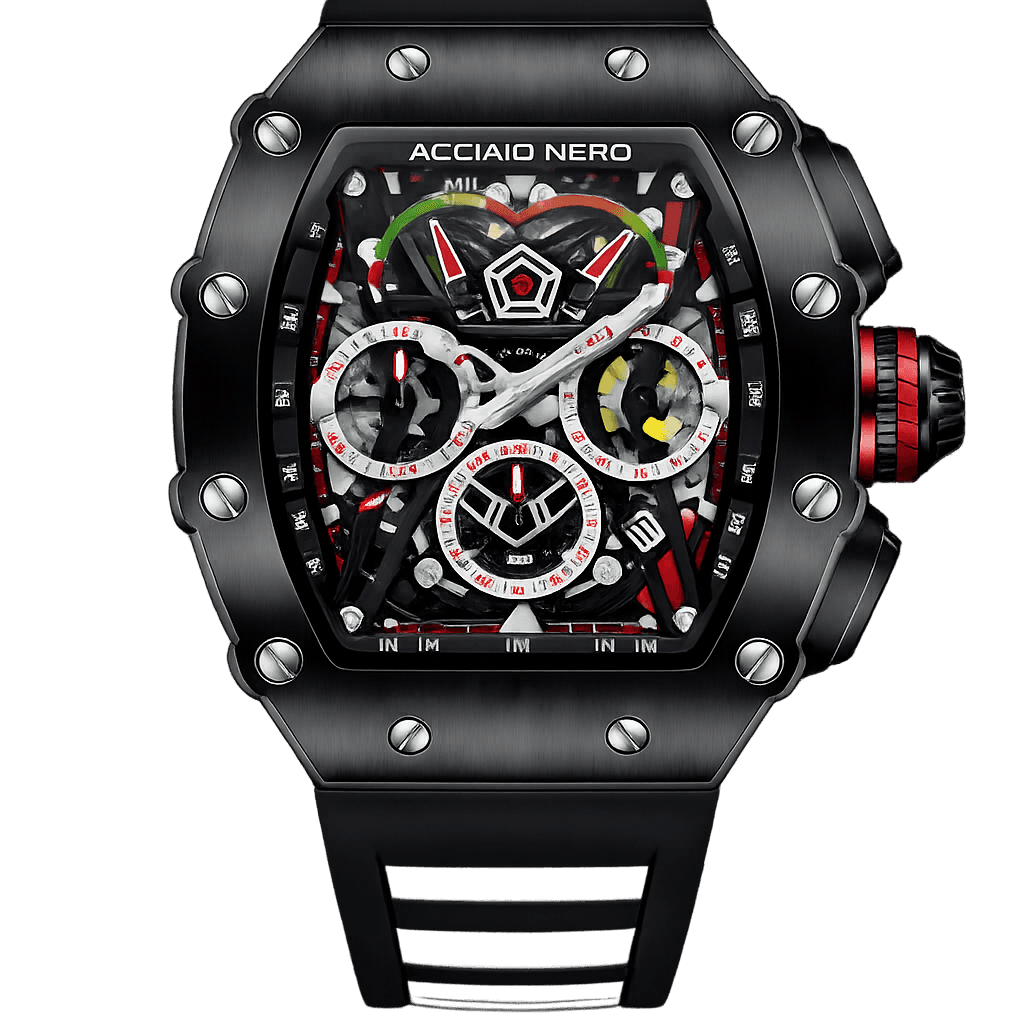 Acciaio Nero Watch — Black On Black